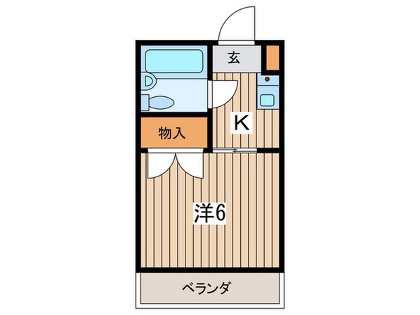 YCハイツ南林間の物件間取画像